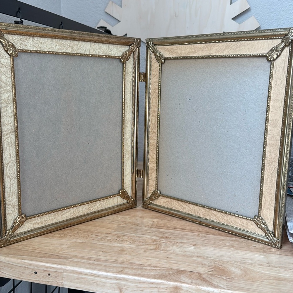 1950s Vintage Double Frame 8x10